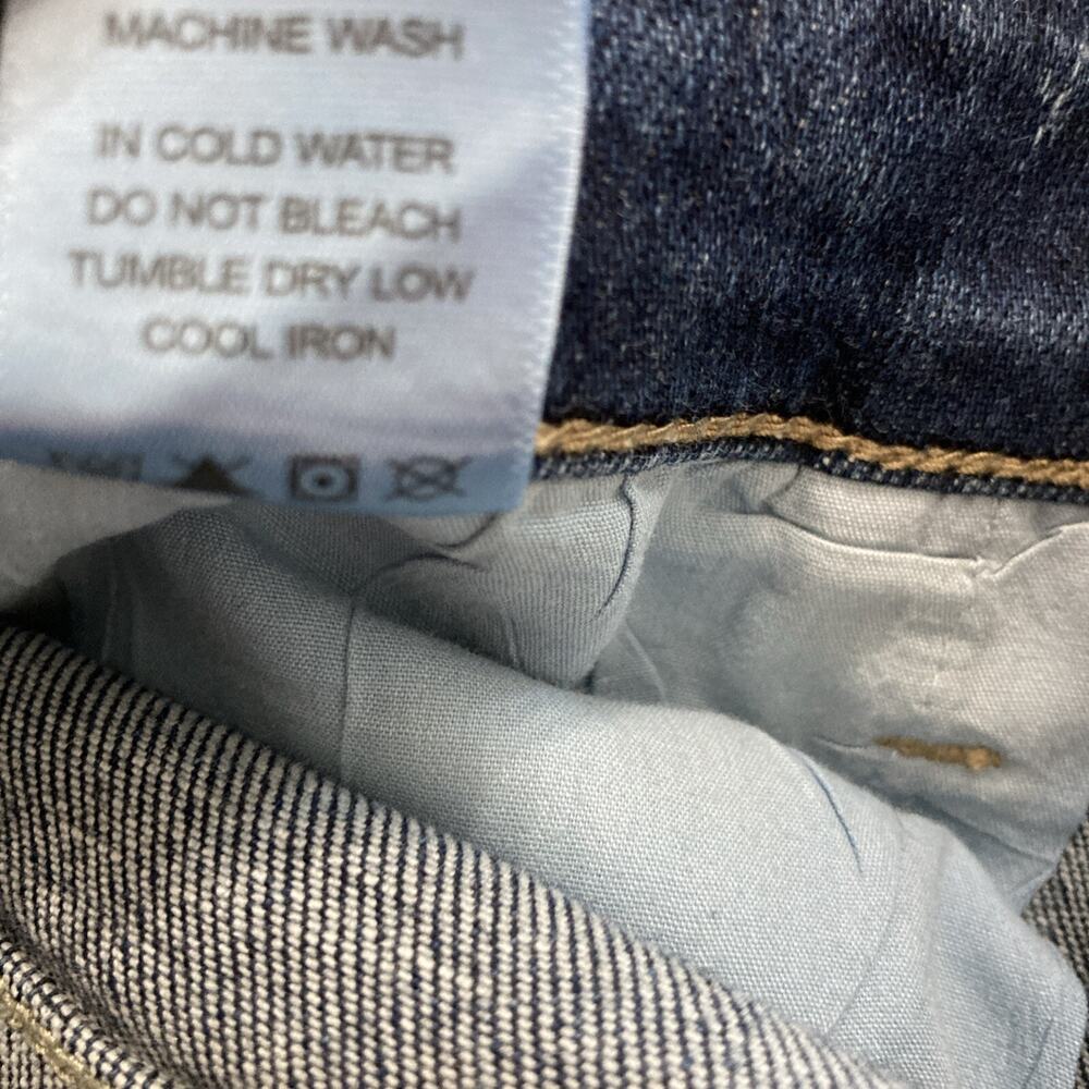 Judy Blue Jeans Women 3/26 Boyfriend Fit Blue Mid Rise Medium Wash Distressed - Picture 12 of 12